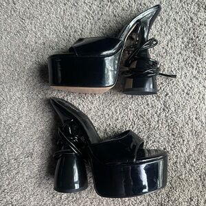 Black Platform Heels